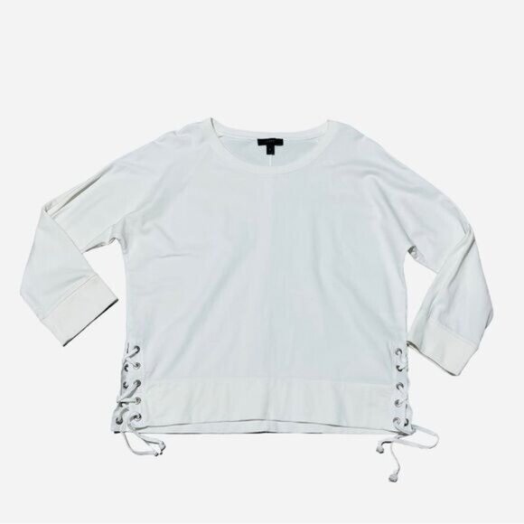 J.Crew ecru cotton sweater • women’s size S • 100% breathable cotton knit • - Picture 2 of 9